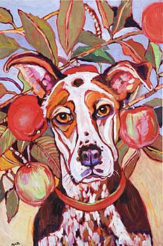 painting - 'Apples'